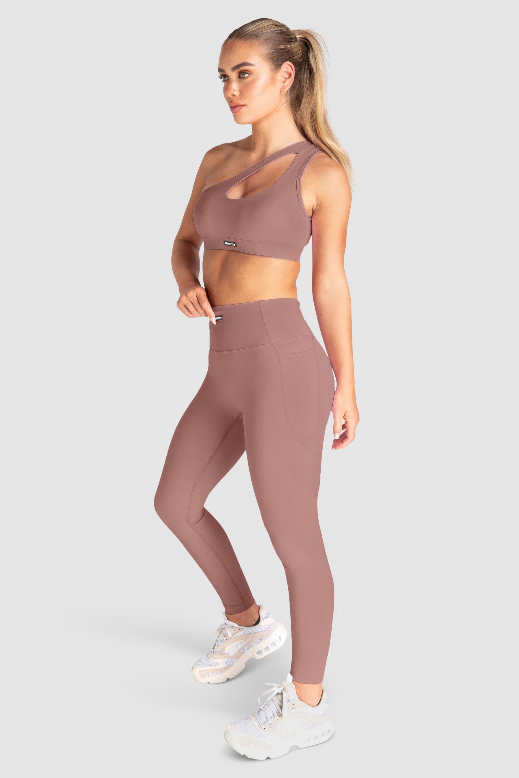 Conjunto Top e Calça Legging Desire - Mocha Marrom