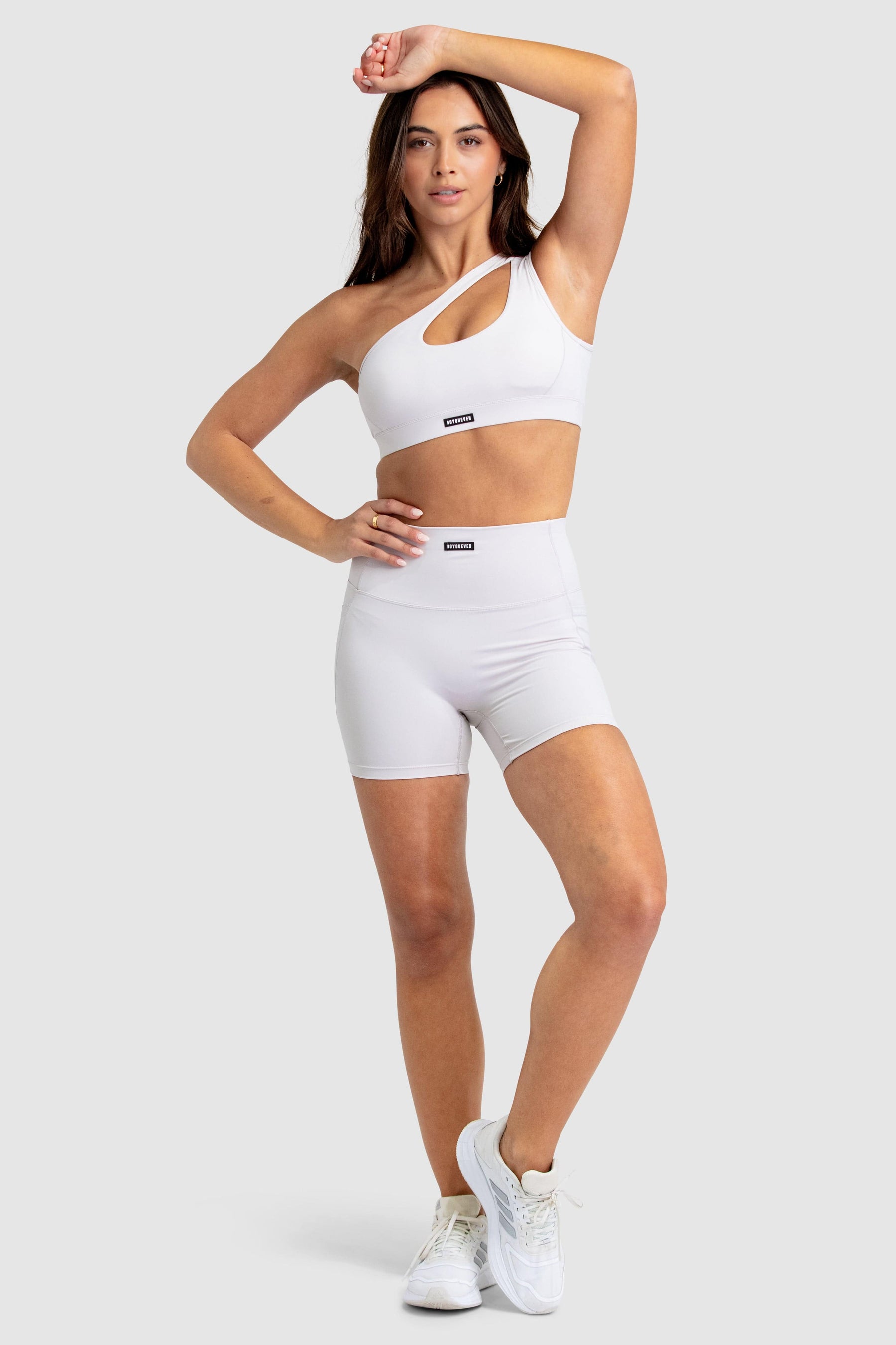 Conjunto Top e Shorts Desire - Branco Marfim