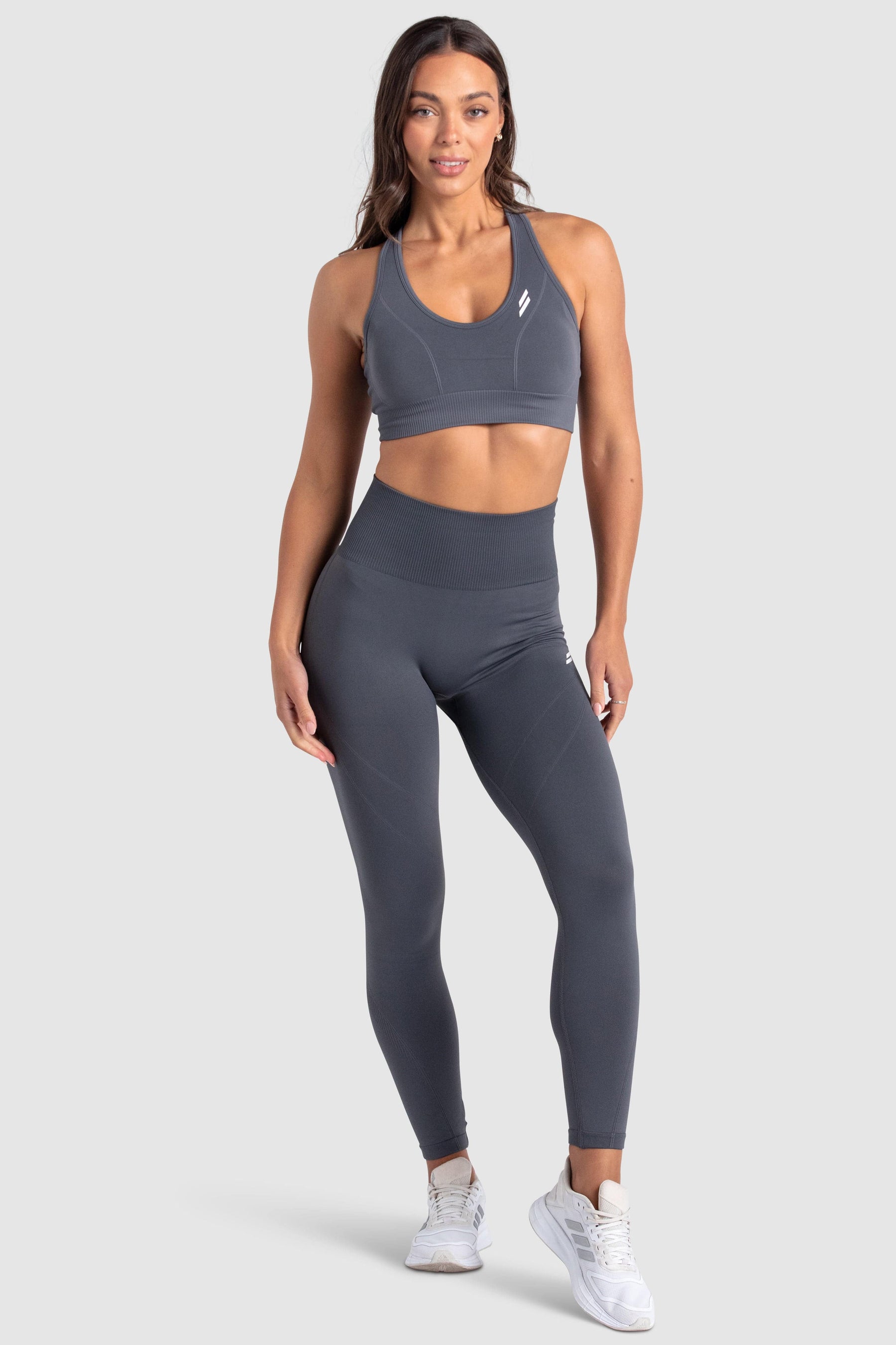 Conjunto Top e Calça Legging Hyperflex - Grafite