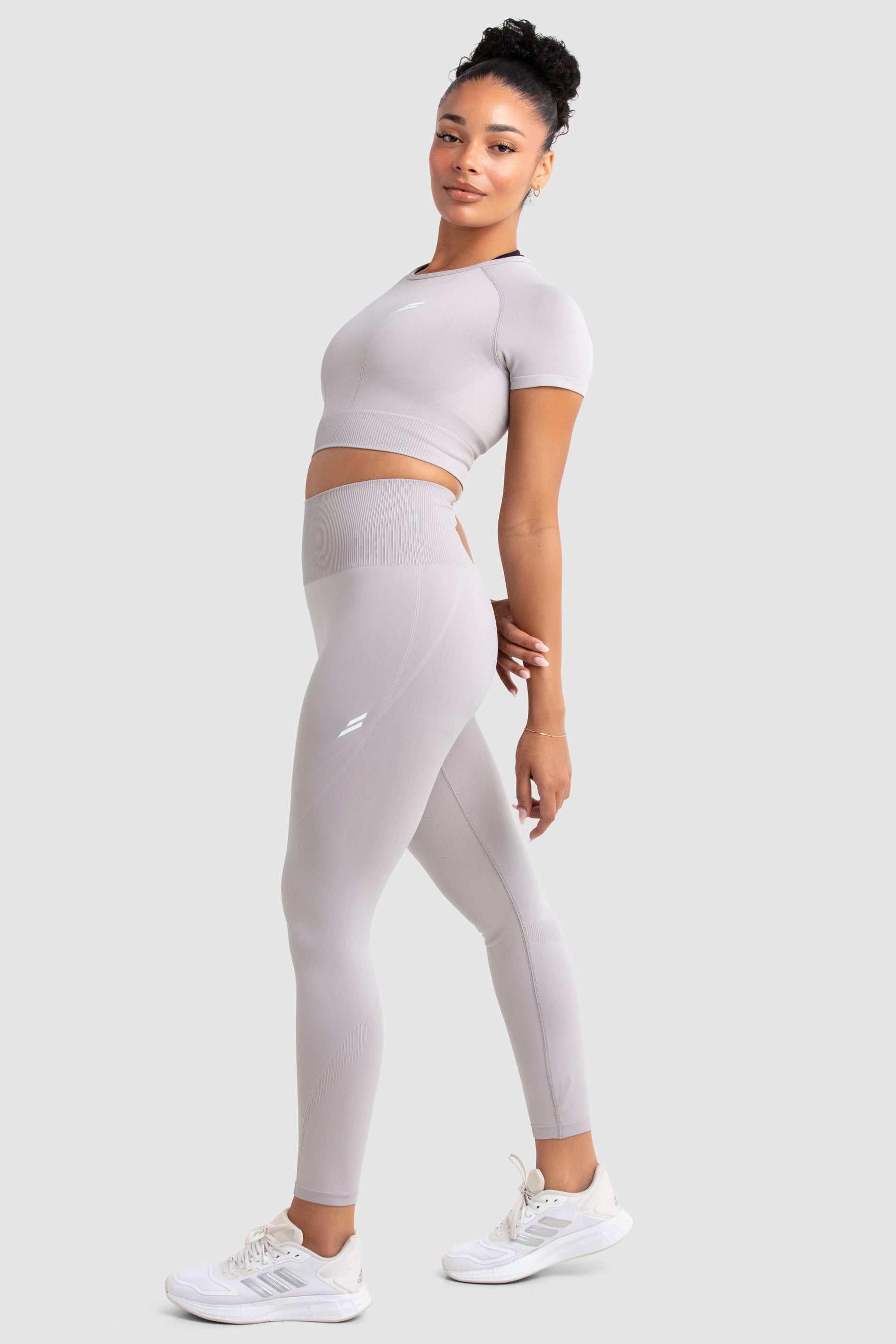 Calça Legging Hyperflex - Cinza Claro