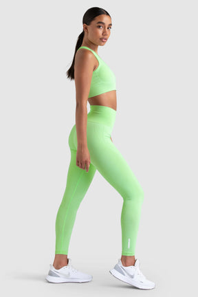 Conjunto Top e Calça Legging Hyperflex - Verde Limão