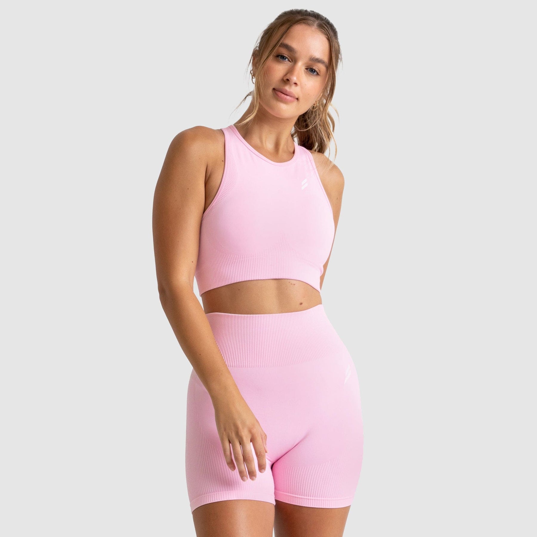 Top Gola Redonda Impact Solid - Rosa bebê