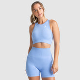 Top Gola Redonda Impact Solid - Azul bebê