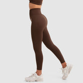 Calça Legging Impact Sem Costura - Café