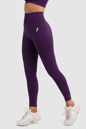 Calça Legging Impact Sem Costura - Ameixa