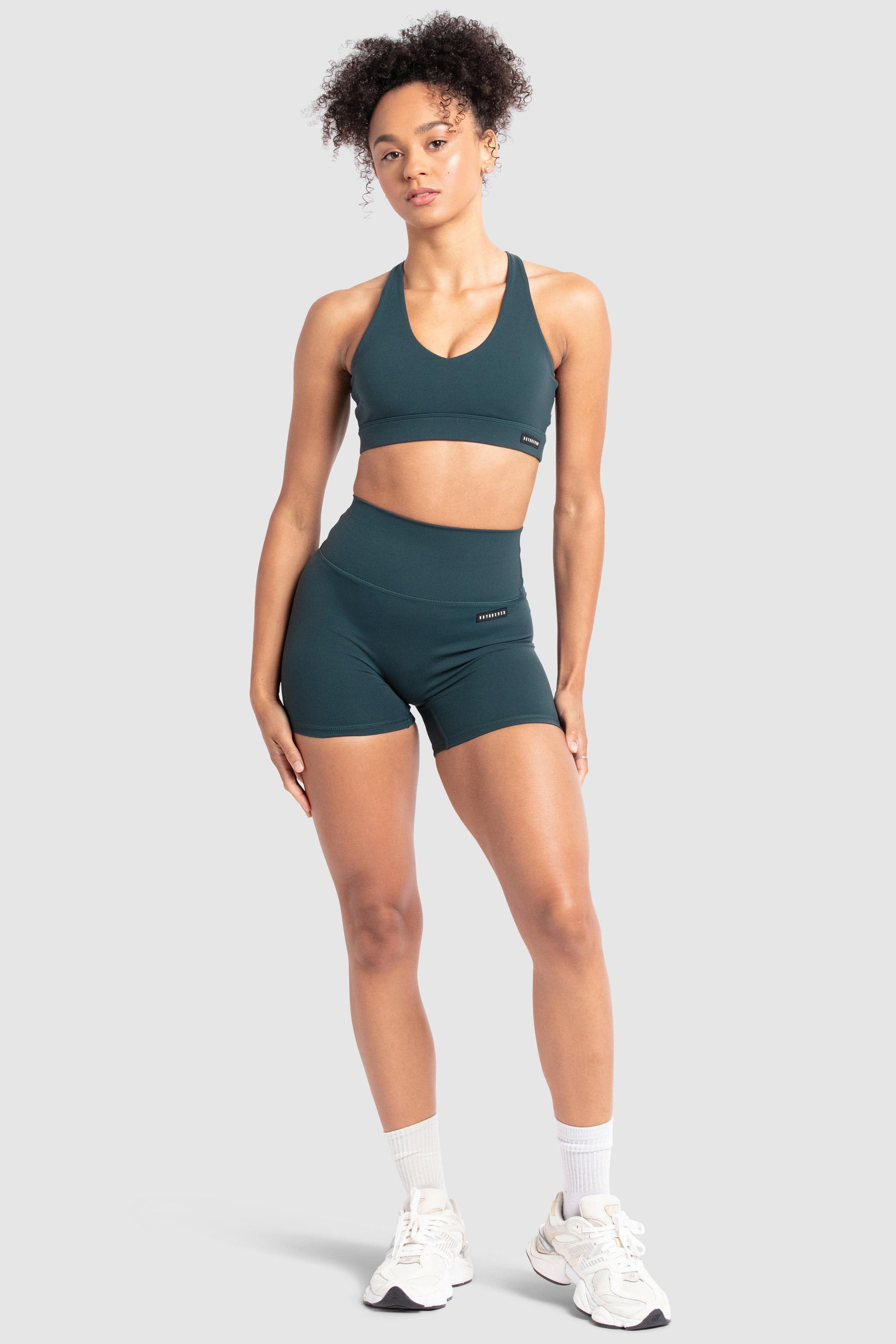 Conjunto Top e Shorts MotionSoft - Verde Escuro