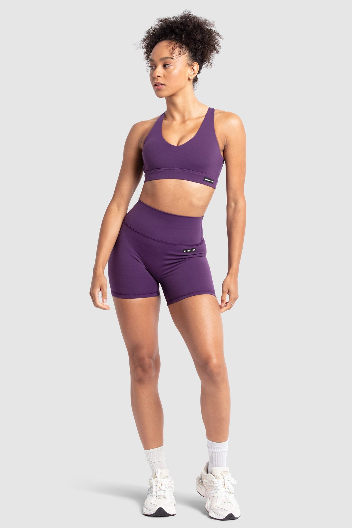 Conjunto Top e Shorts MotionSoft - Roxo Elétrico