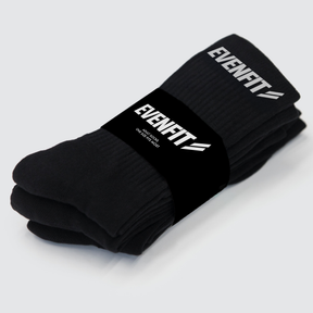 Meias Prime Crew 2 pares - Preto