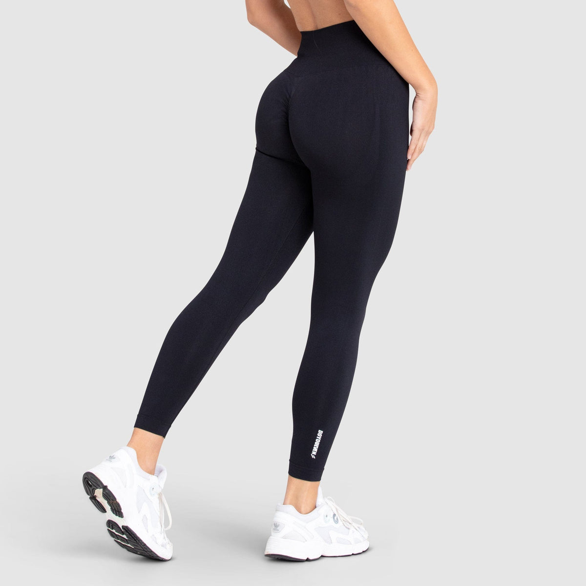 Calça Legging Scrunch Sem Costura - Preta