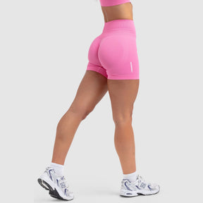 Shorts Scrunch Sem Costura- Rosa Chiclete