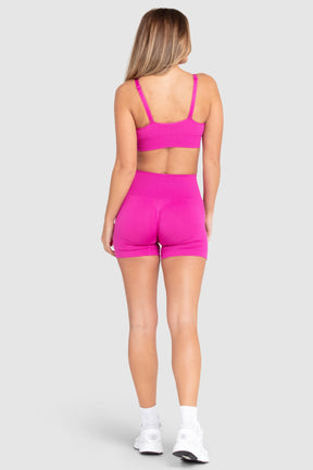 Shorts Scrunch Sem Costura - Rosa Pink