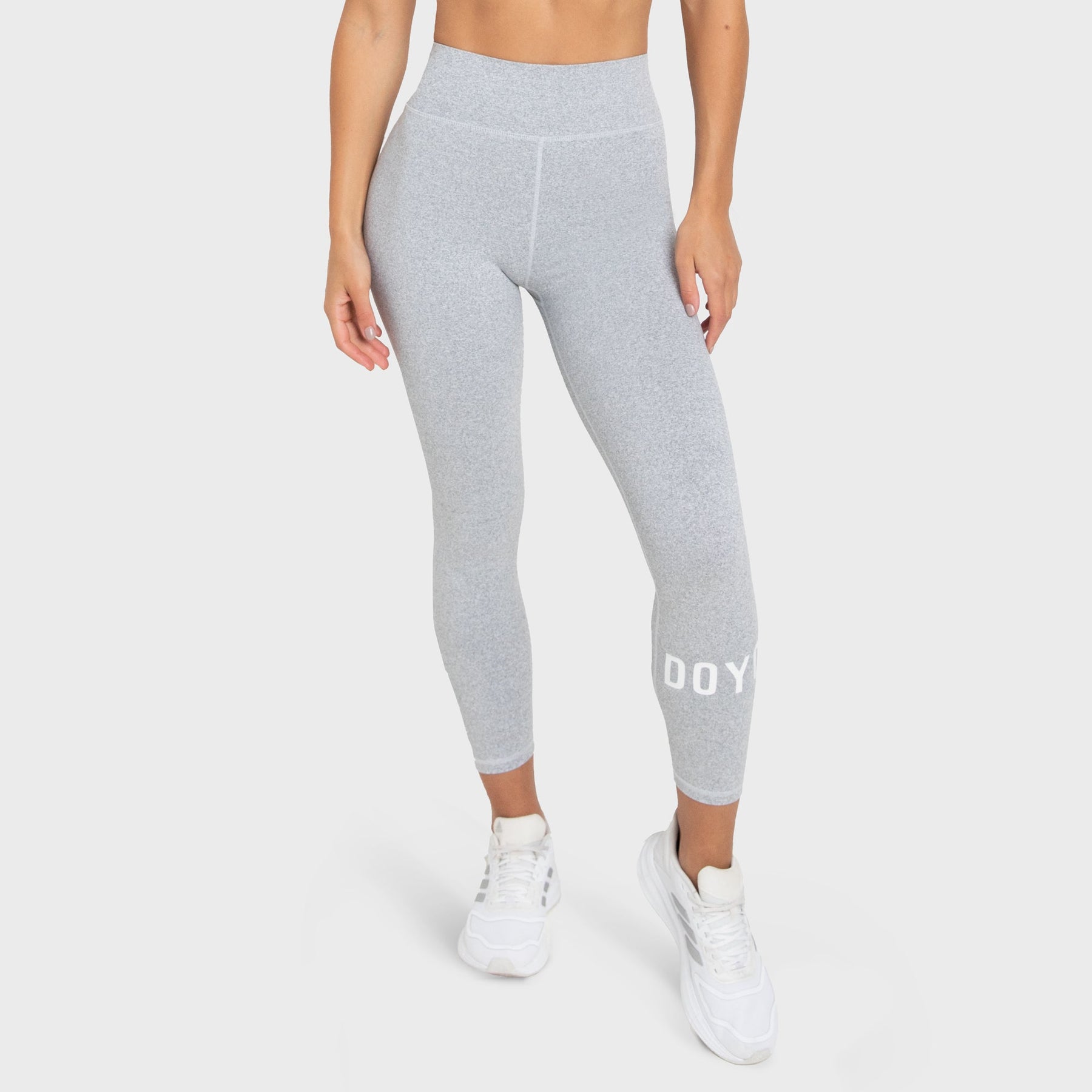 Calça Legging Stretch-Lite Sem Costura - Cinza