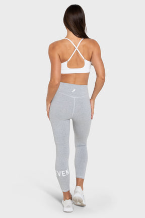 Calça Legging Stretch-Lite Sem Costura - Cinza